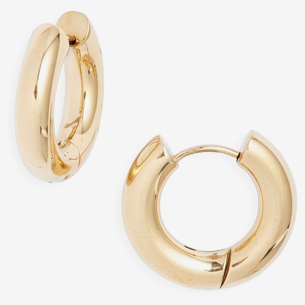 Nordstrom Waterproof Chubby Hoop Earrings
