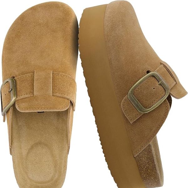 Cushionaire Women's Platform Clog