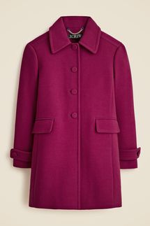 J.Crew Salon Coat in Italian Double-Cloth