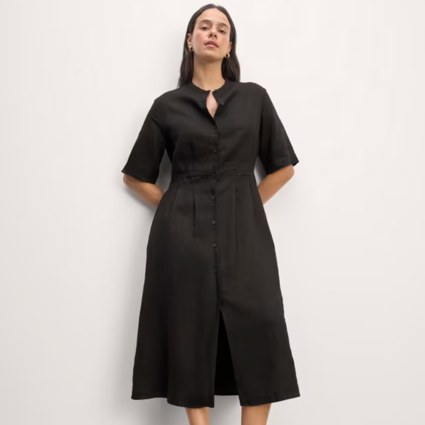 Everlane The Frolic Dress in Linen