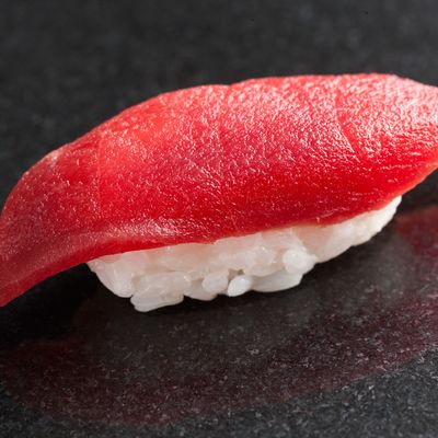 Akami, or lean tuna, at Sushi Nakazawa.