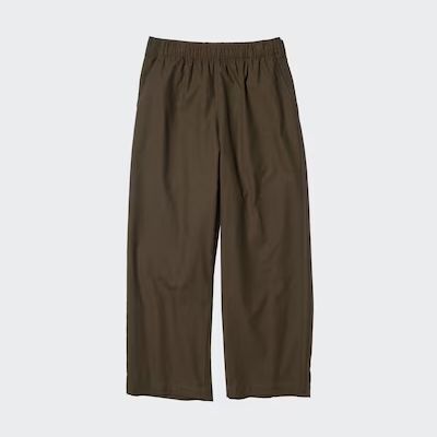 Uniqlo Cotton Relaxed Ankle Pants