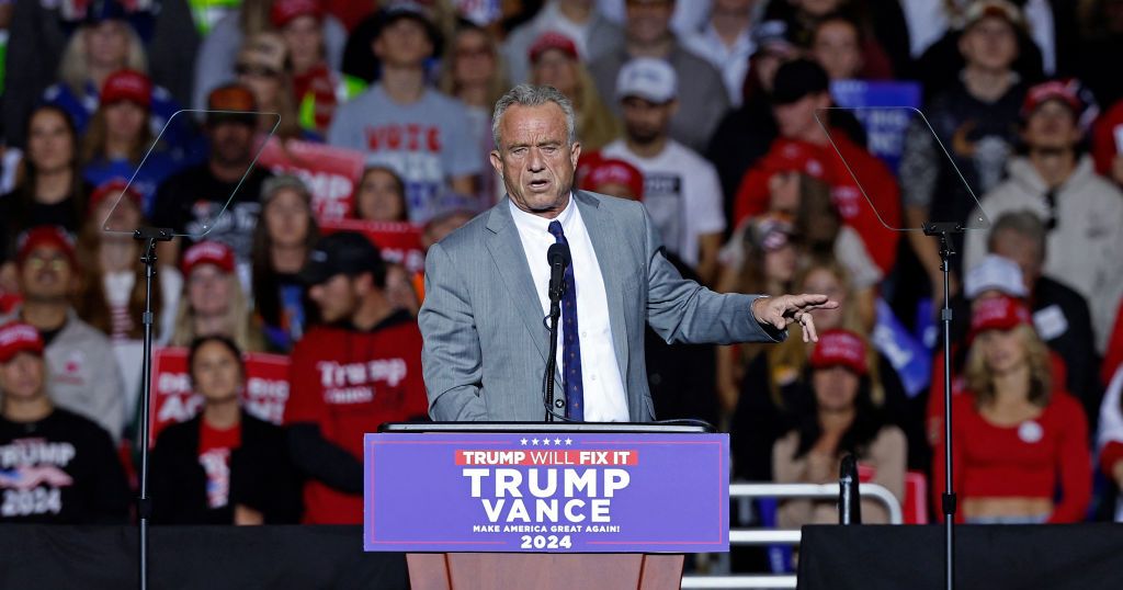 Trump Nominates Vaccine Conspiracist RFK Jr. As Health Secretary