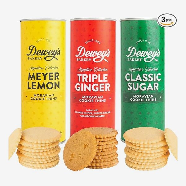 Moravian Cookie Gift Tube Collection by Dewey’s Bakery