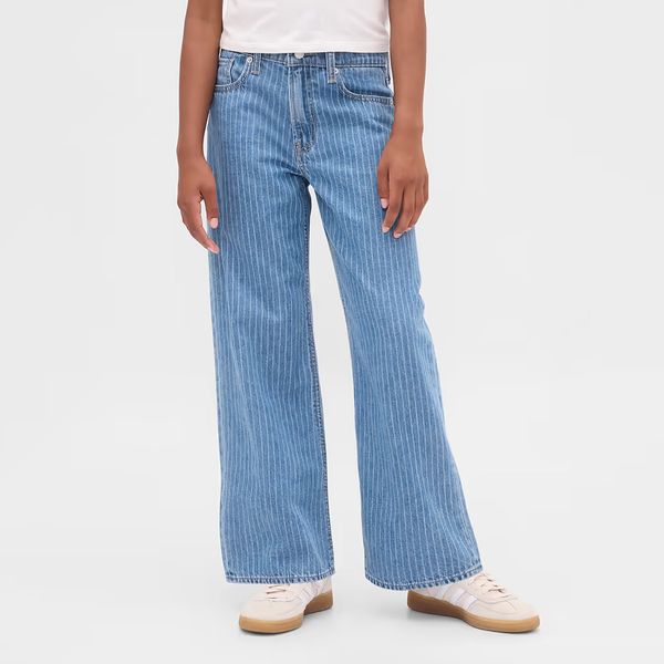 Gap Kids Low Rise Stride Wide-Leg Jeans