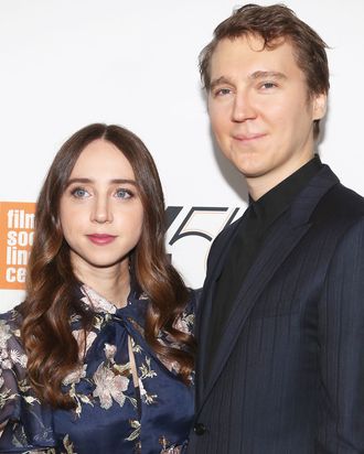 Zoe Kazan and Paul Dano at the New York Film Festival 'Wildlife' premiere.