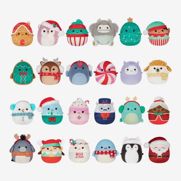 Micromallows 2.5” Squishmallows Holiday Advent Calendar Plush
