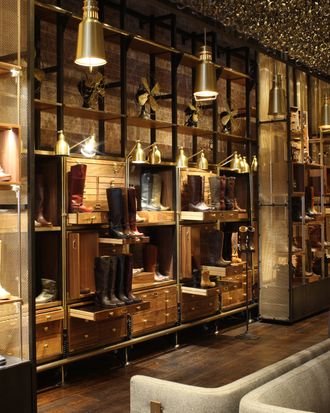 Leather Goods in the New Frye Store