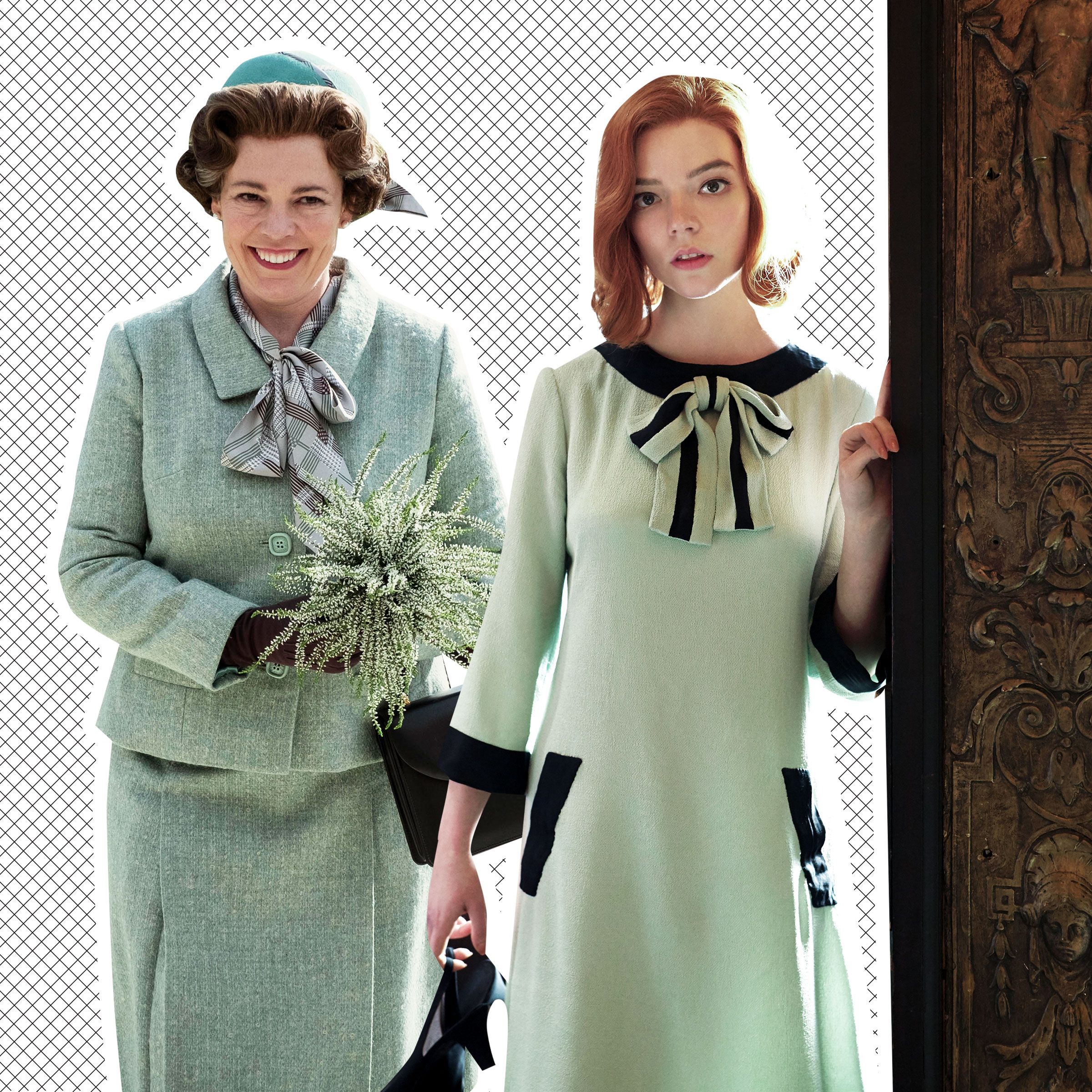 There's a Virtual Exhibit of 'The Crown' and 'The Queen's Gambit' Costumes