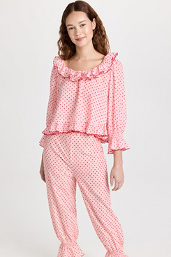 deep fashion ladies pj set