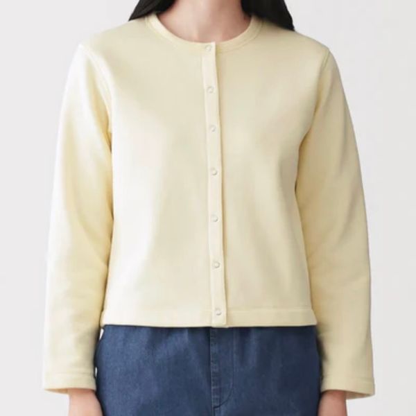 Muji Sweatshirt Cardigan