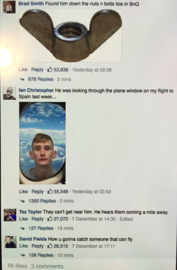 Cops Tried To Find A Fugitive On Facebook And It Turned Into A Roast Of His Big Ears