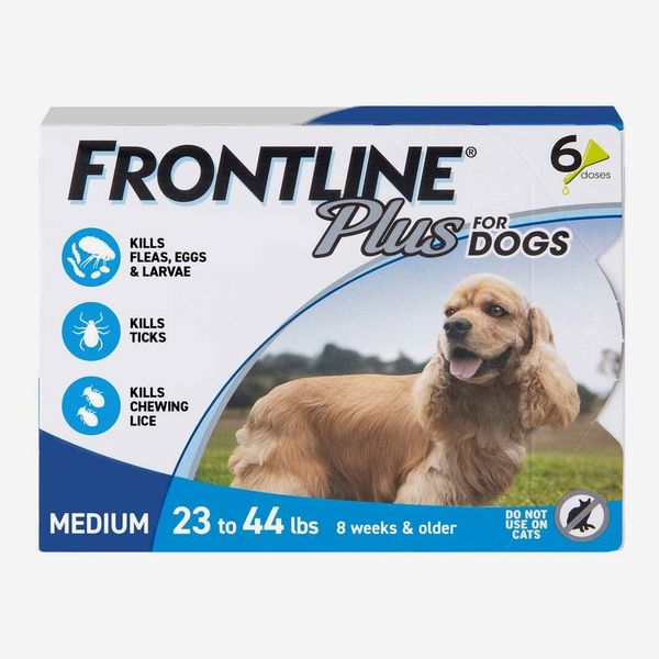 Frontline Plus for Dogs - Medium (23 to 44 lbs), 6 Doses