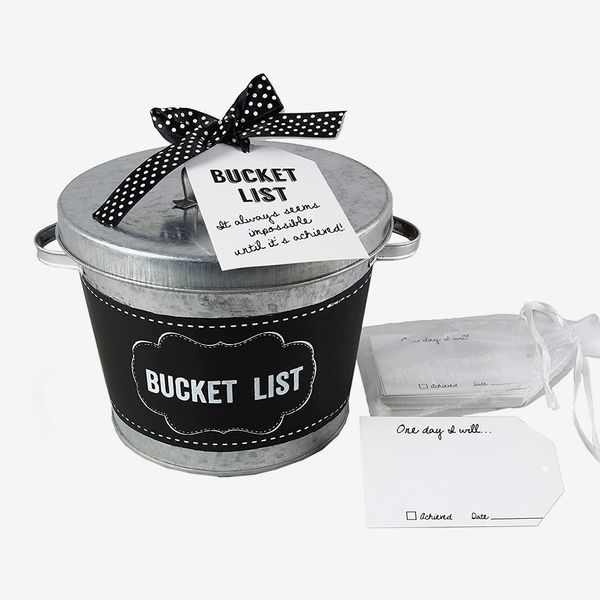 Bucket List Tin Bucket