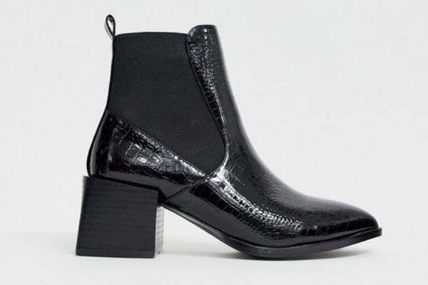 Details about   Women Boots Round Toe Zip Ladies Shoes Boots Flock Black Mid Boots Plus Size 