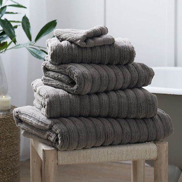 The White Company Rib Hydrocotton Bath Towel