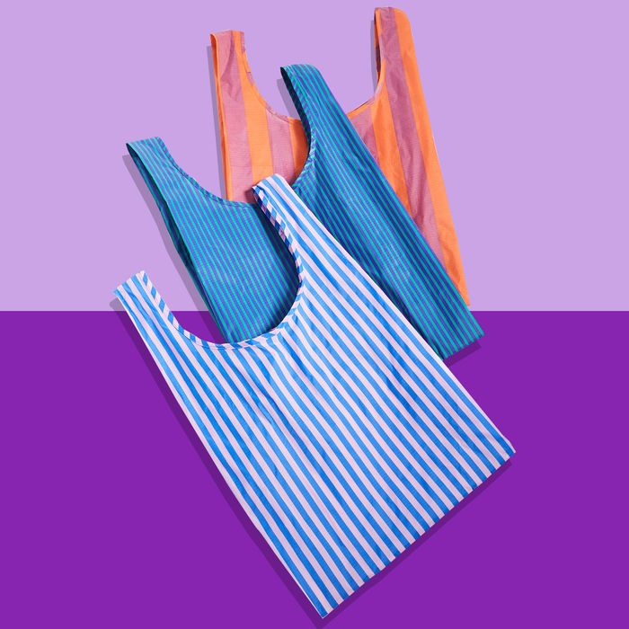 Baggu Standard Triple Set Striped Bags Sale | The Strategist