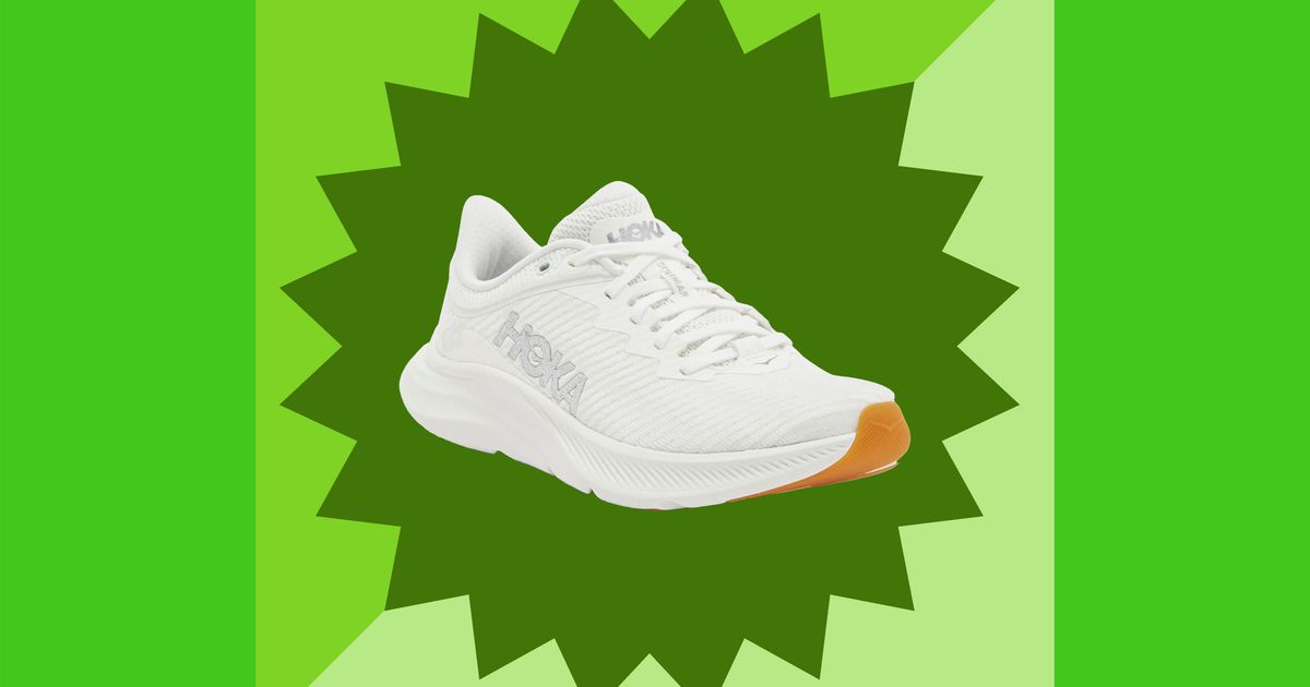 All-White, Springy Hokas for Just $100