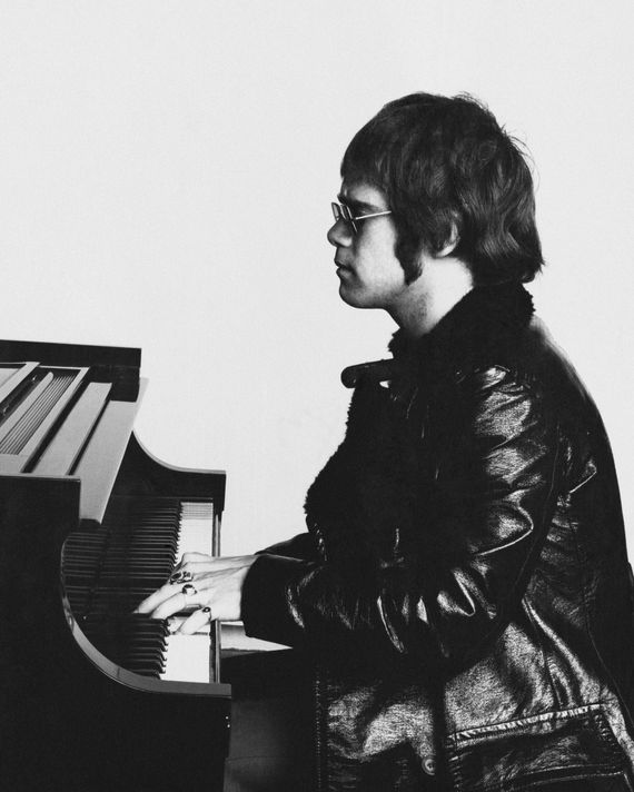 Coolest Dad and Child Costume: Elton John and Piano