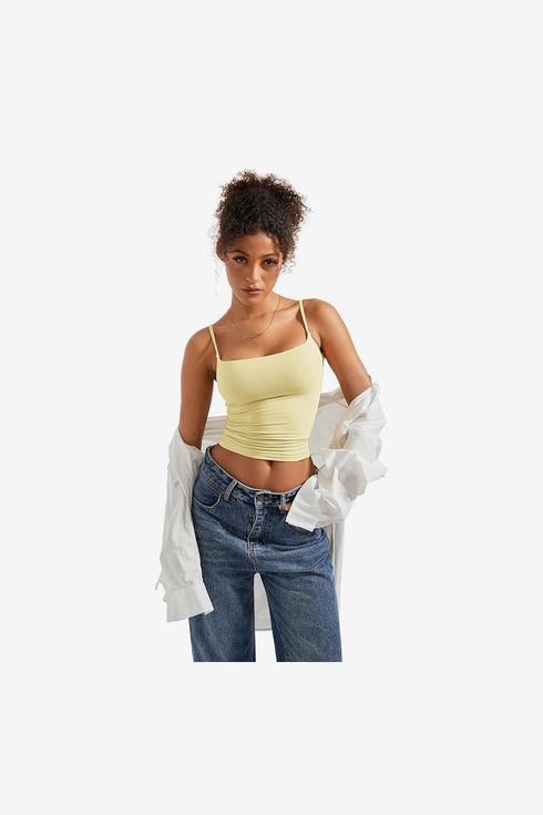 SUUKSESS Square Neck Tank Top