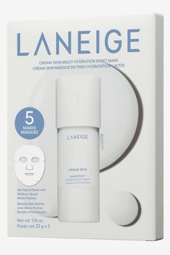 Laneige Cream Skin Milky Hydration Sheet Mask - Set of 5