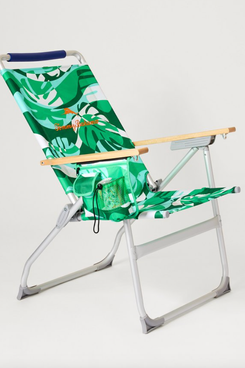 Tommy Bahama Green Monstera Highboy Chair