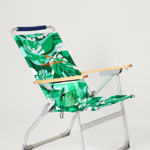 Tommy Bahama Green Monstera Highboy Chair