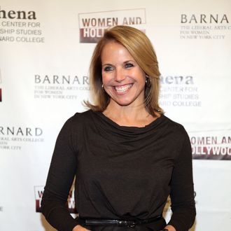 NEW YORK, NY - FEBRUARY 09: Katie Couric attends the 2012 Athena Film Festival: A Celebration Of Women And Leadership Opening Night Reception at Barnard College on February 9, 2012 in New York City. (Photo by Robin Marchant/Getty Images)
