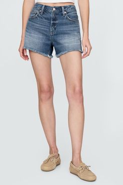 Gap 4” Mid Rise UltraSoft Relaxed Cutoff Shorts