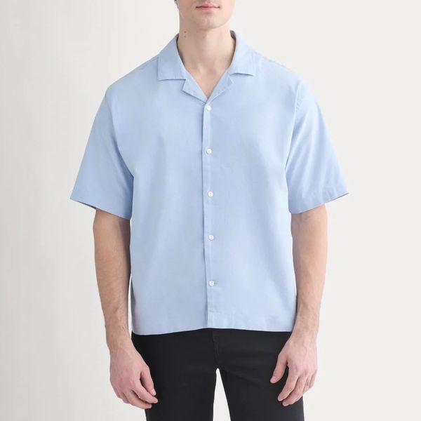 Everlane Cropped Resort Shirt
