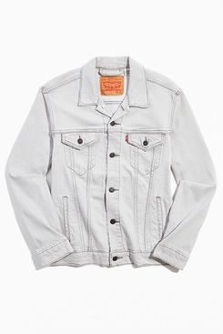 Levi’s Pale Grey Denim Trucker Jacket