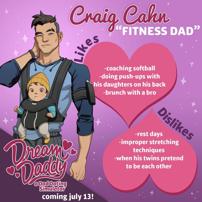 dream daddy a dad dating simulator on facebook