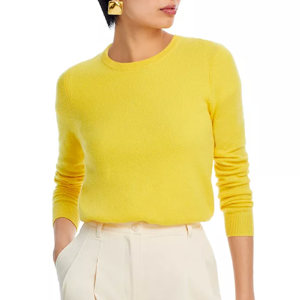 C by Bloomingdale's Crewneck Cashmere Sweater