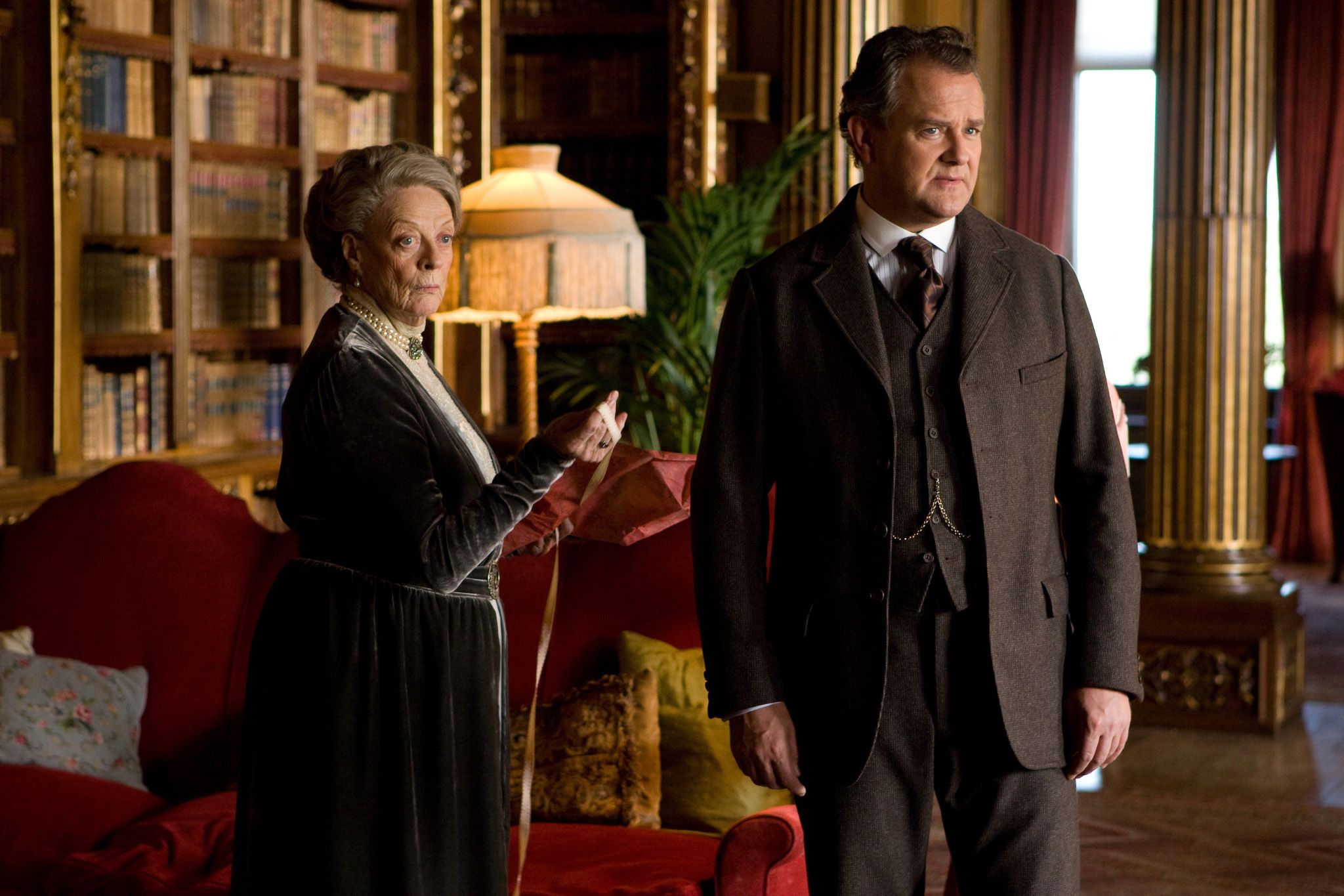 downton abbey love triangle