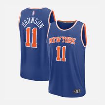 Youth New York Knicks Jalen Brunson Fanatics Blue Fast Break Replica Player Jersey - Icon Edition