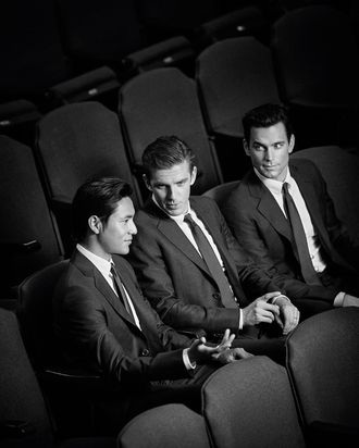 Chen Kun, Dan Steves, and Matt Bomer.