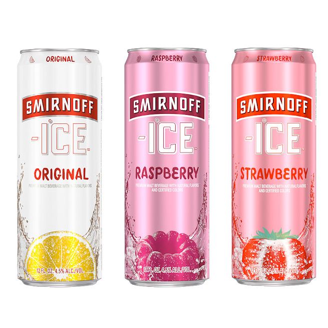 Smirnoff Ice Available in