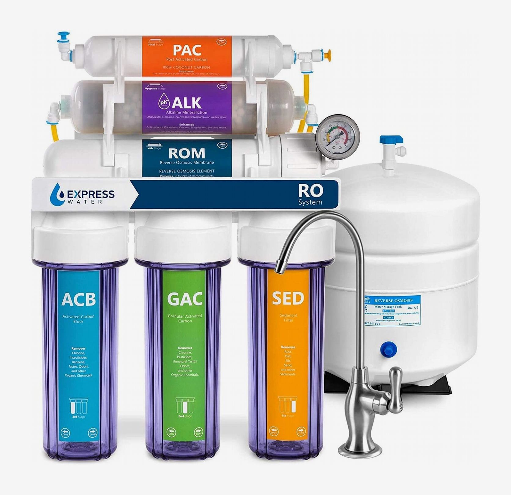 IPW Industries Inc Aptera Alkamag Alkaline Water Filter Kit for RO Systems; 3/8 