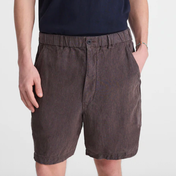 Madewell Pull-On Shorts in Linen