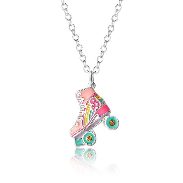 Barbie 3D Roller Skates Necklace