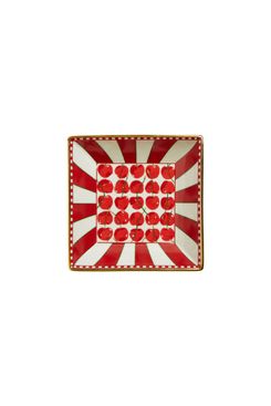 La DoubleJ Cherries Avorio Trinket Tray