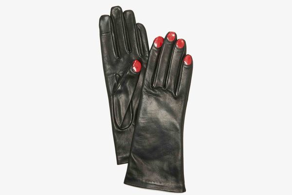 Agnelle Elsa Leather Gloves