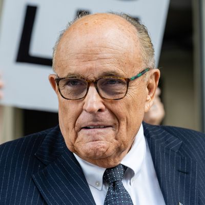 Rudy Giuliani Is Giving Batman Villain in His New Mug Shot