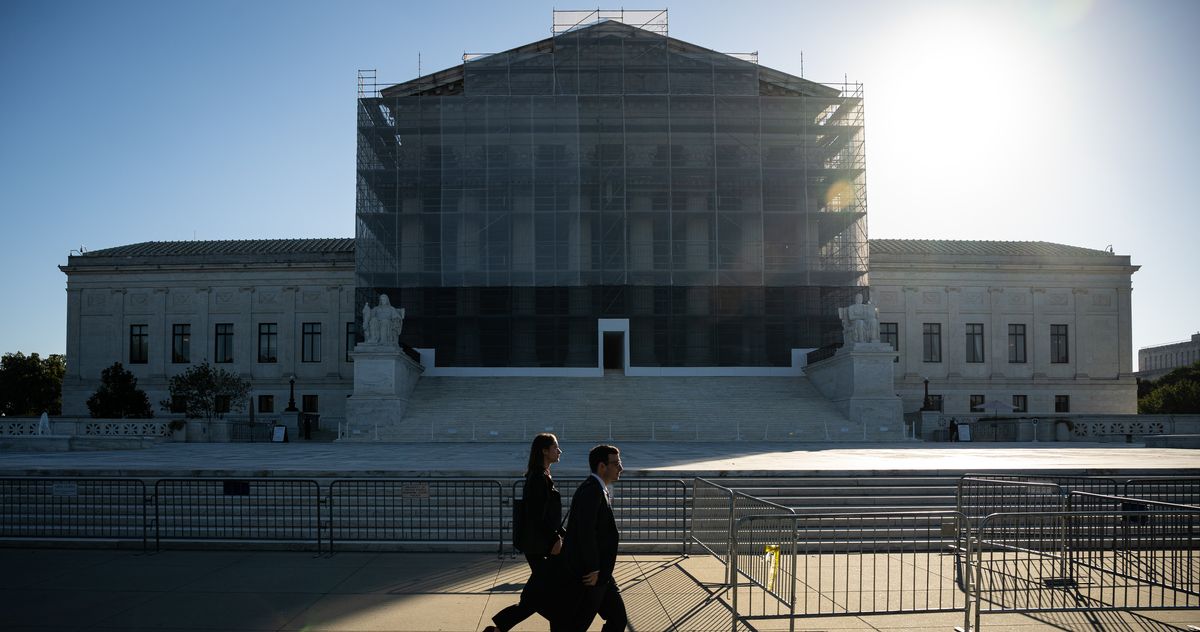 3:12 p.m. early and often early and often Supreme Court Voting-Rights Ruling Could Blow Up Midterms By Ed Kilgore Justices seem ready to weaken the Voting Rights Act. The ruling could erase minority districts, locking in GOP House control in 2026 and…