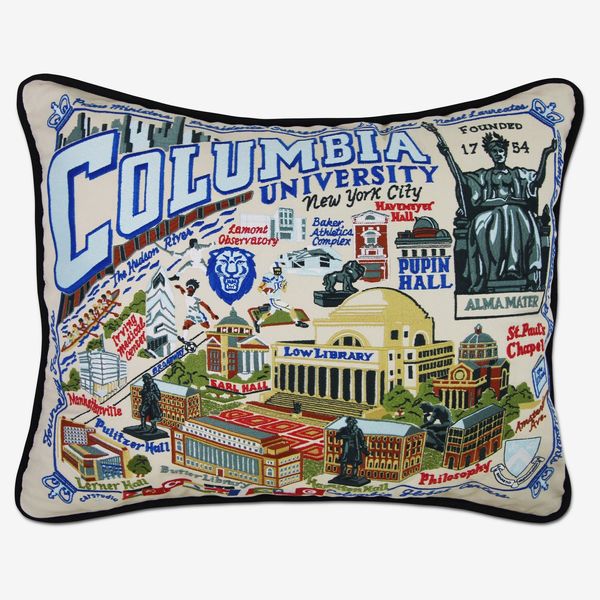 Cat Studio Columbia University Collegiate Embroidered Pillow