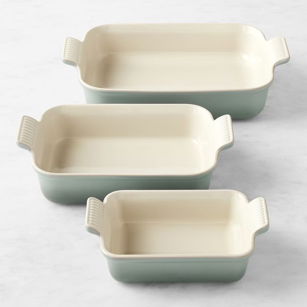 Le Creuset Heritage 3-Piece Rectangular Baking Dish Set