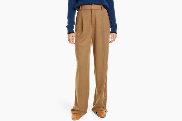 Vince Cozy Wide Leg Wool Blend Pants
