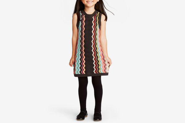 Missoni for Target Toddler Girls' Colore Zig Zag Sleeveless Crewneck Sweater Dress