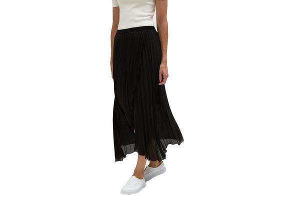 Farrow Pleated Crossover Skirt