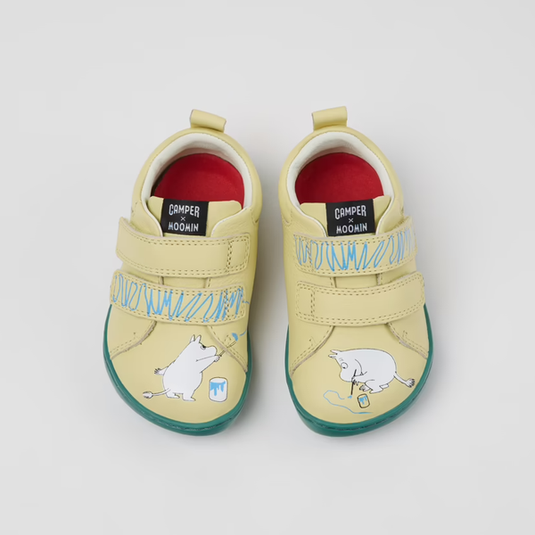 Camper x Moomin Twins Leather Kids' Sneakers